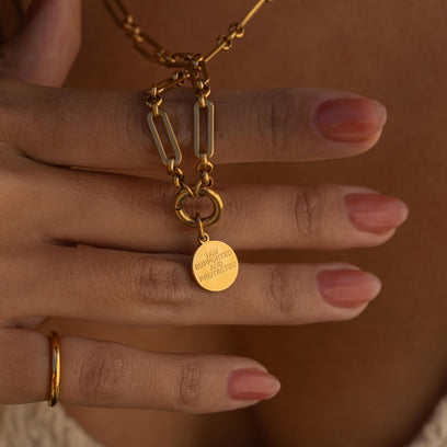 The Evil Eye Charm - I Am Supported And Protected