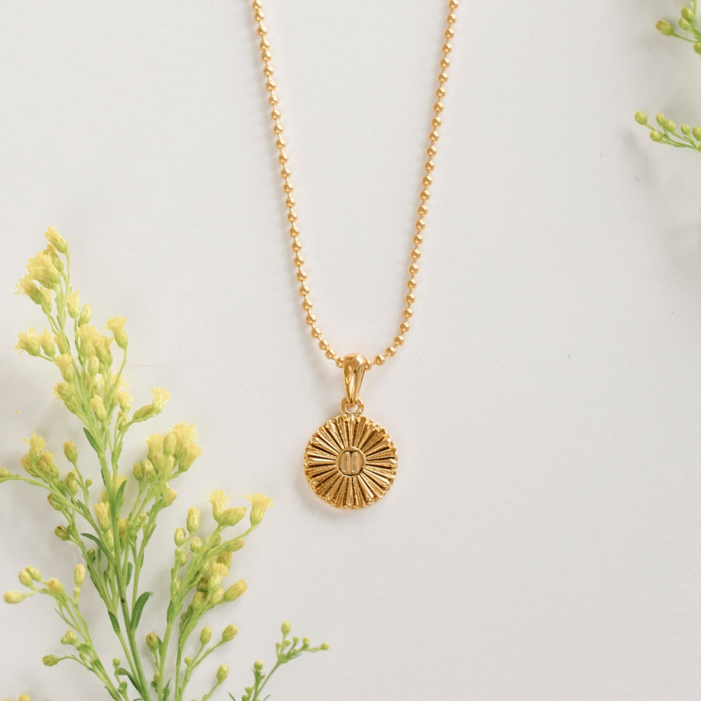 Pause and Breathe  Necklace - Mantra Brand Talisman Jewelry