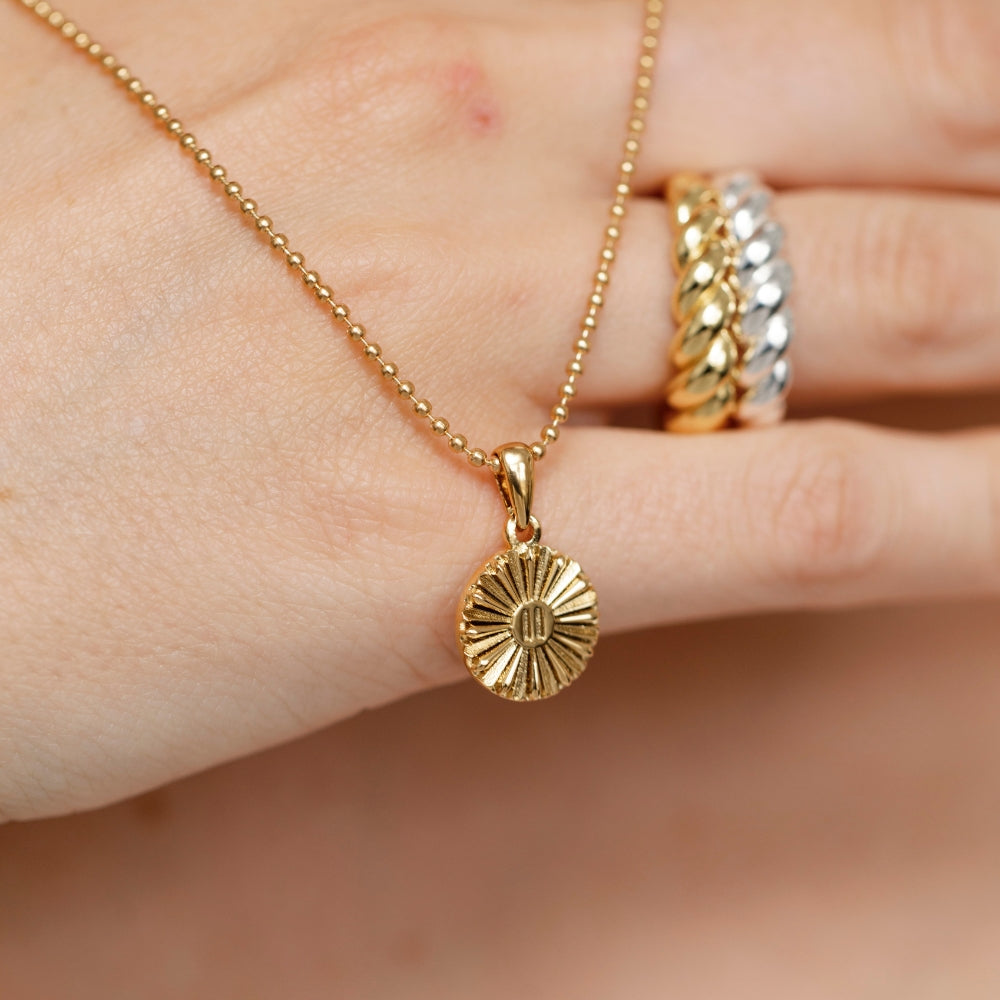 Pause and Breathe  Necklace - Mantra Brand Talisman Jewelry