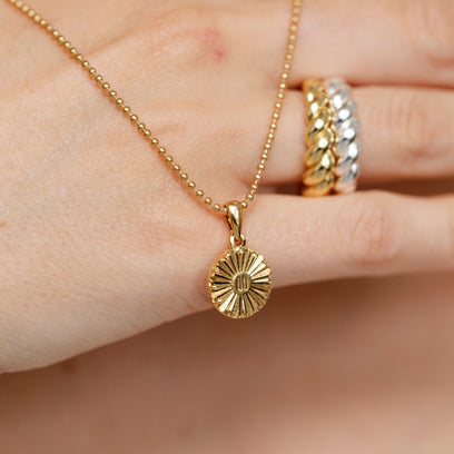 Pause and Breathe  Necklace - Mantra Brand Talisman Jewelry