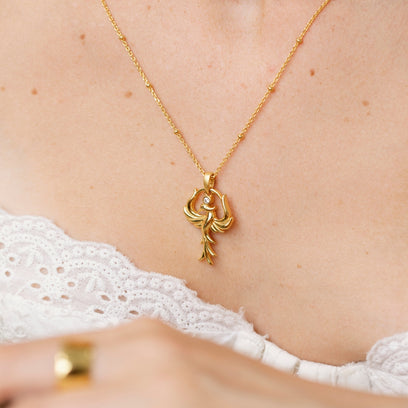 Phoenix  Necklace - Mantra Brand Talisman Jewelry