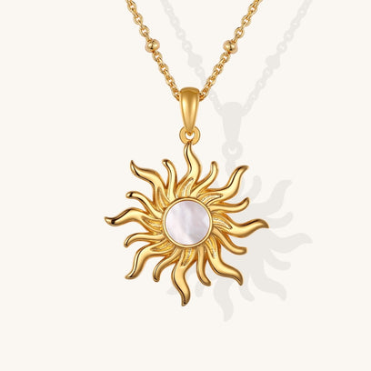 Sun  Necklace - Be The Light - Mantra Brand Talisman Jewelry