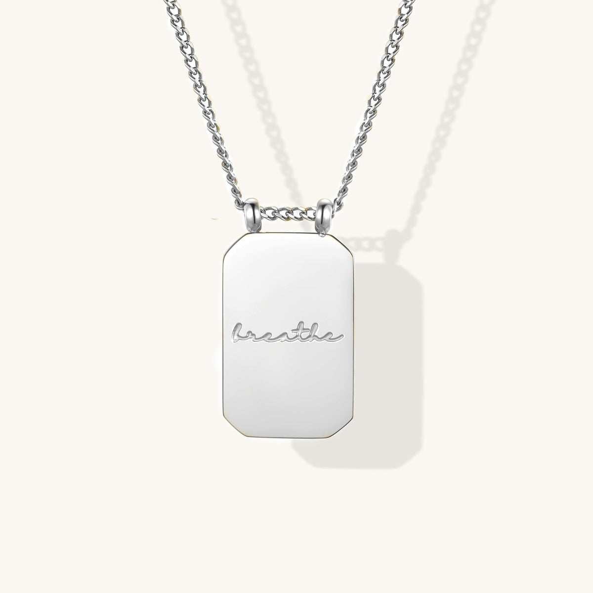 Mantra band necklace deals
