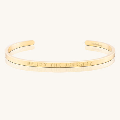 Enjoy The Journey - Whisper Hidden Message Inspirational Mantra Bracelet - MantraBand