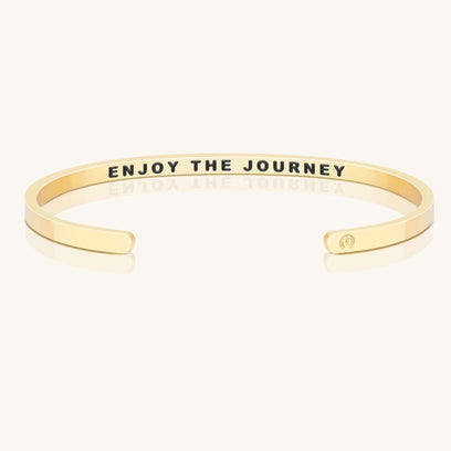 Enjoy The Journey - Within Hidden Message Inspirational Mantra Bracelet - MantraBand