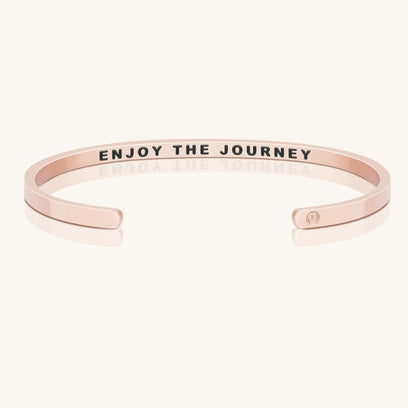 Enjoy The Journey - Within Hidden Message Inspirational Mantra Bracelet - MantraBand