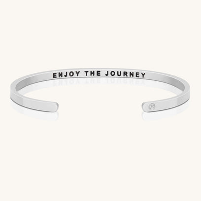 Enjoy The Journey - Within Hidden Message Inspirational Mantra Bracelet - MantraBand
