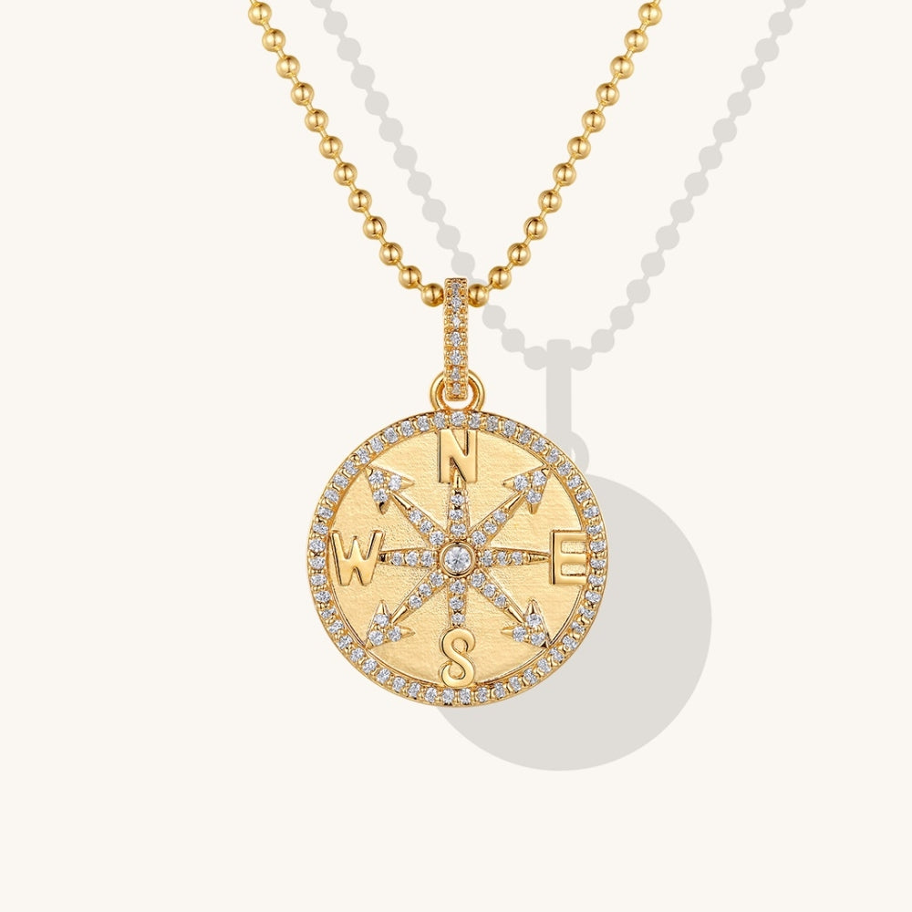 Find Your True North Necklace My Path Mantra Mantra by MantraBand