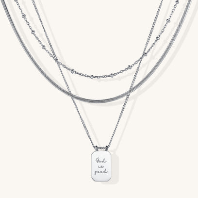 God Is Good - Layered Necklace