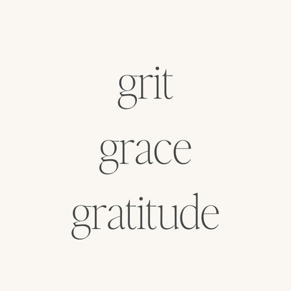Grit Grace Gratitude bracelet - MantraBand