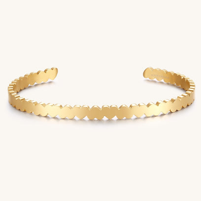 ILY heart bracelet - Mantra Brand Jewelry