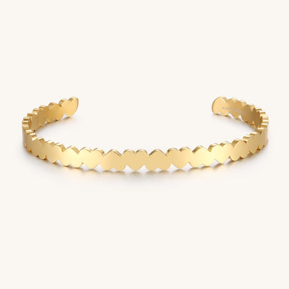 ILY heart bracelet - Mantra Brand Jewelry