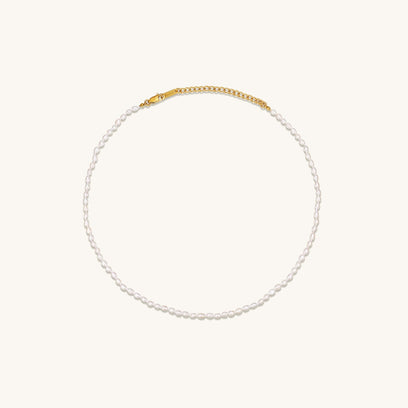 Intention - Pearl Necklace Chain - Mantra Brand Jewelry