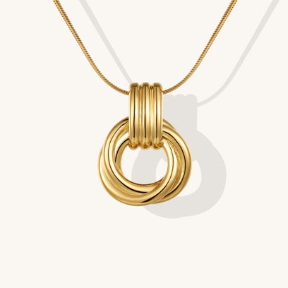 Karma Circle  Necklace - Mantra Brand Talisman Jewelry