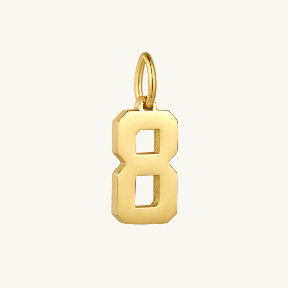 The Lucky Number Charm - 8
