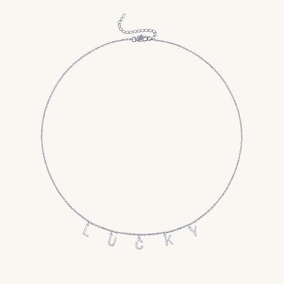 Lucky - Letter Chain necklace