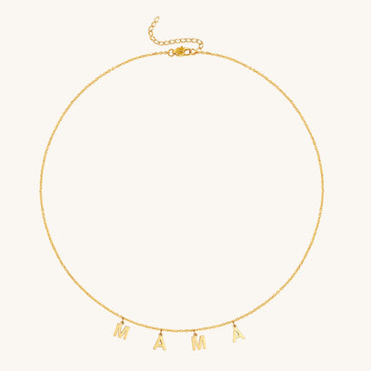 Mama - Letter Chain necklace