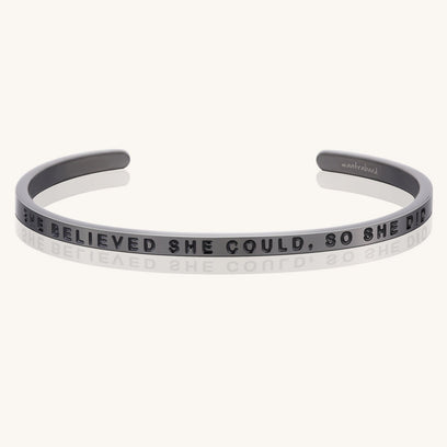 She Believed She Could, So She Did