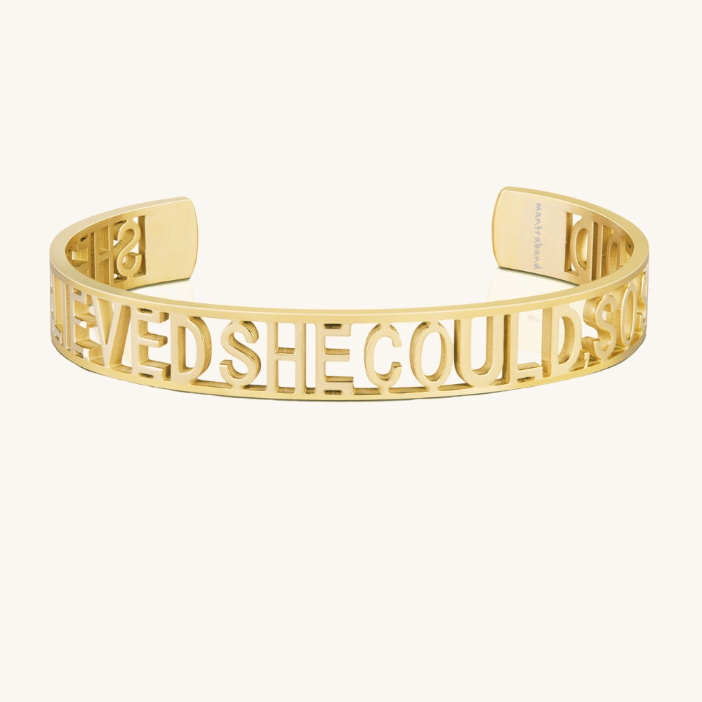 She thought she could so she did bracelet new arrivals