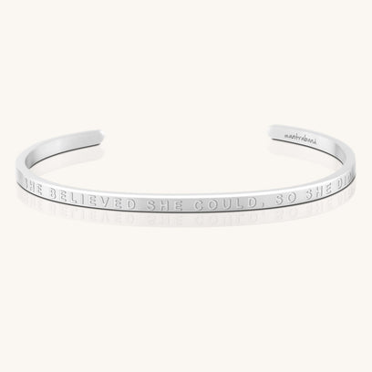 She Believed She Could, So She Did