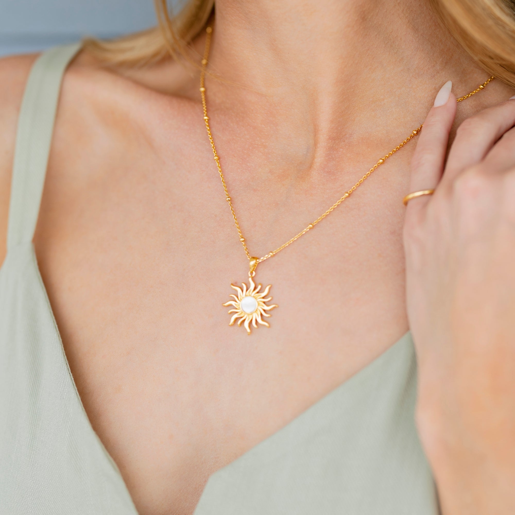 Sun Necklace - Be The Light