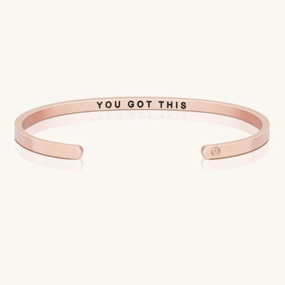 You Got This - Within Hidden Message Inspirational Mantra Bracelet - MantraBand