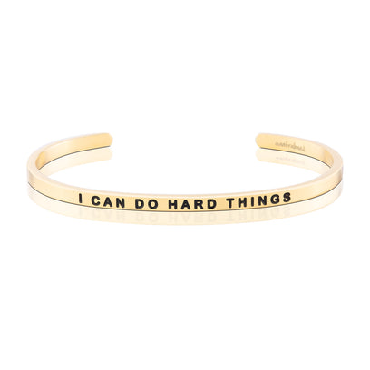 I Can Do Hard Things bracelet - MantraBand