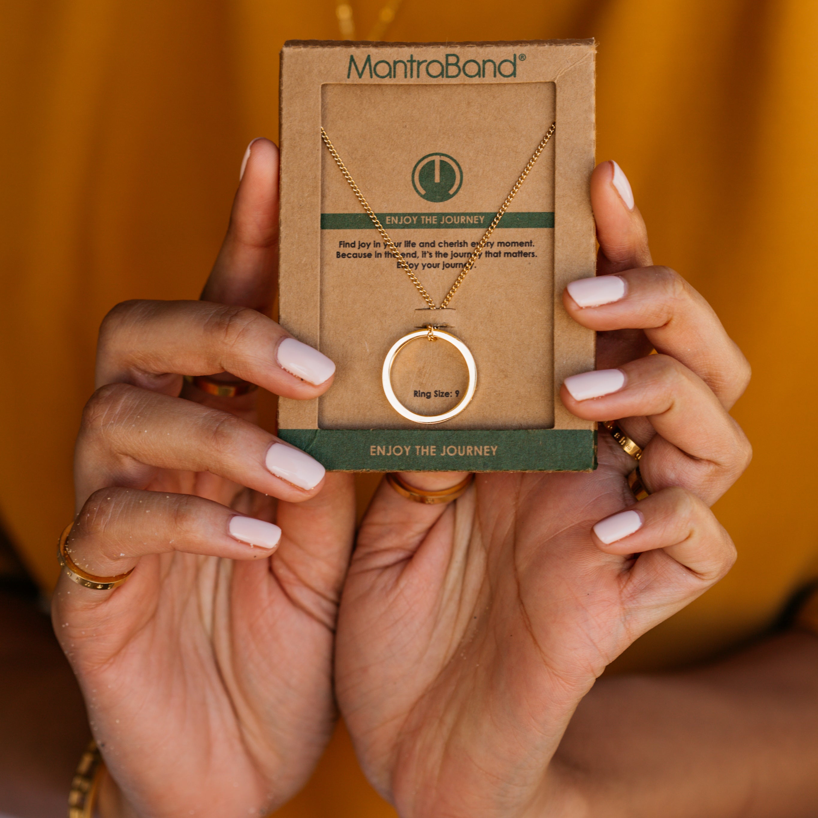 Mantra Posey Ring Necklaces