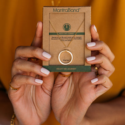 Mantra Posey Ring Necklaces