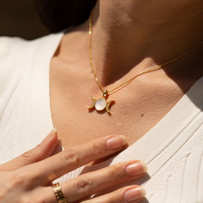 Goddess Triple Moon  Necklace - I Am Divine - Mantra Brand Talisman Jewelry