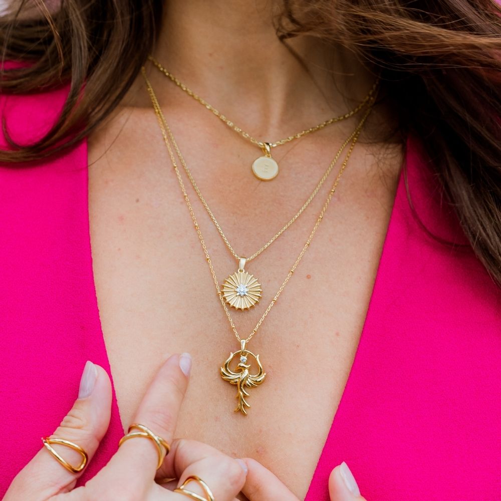 Phoenix  Necklace - Mantra Brand Talisman Jewelry