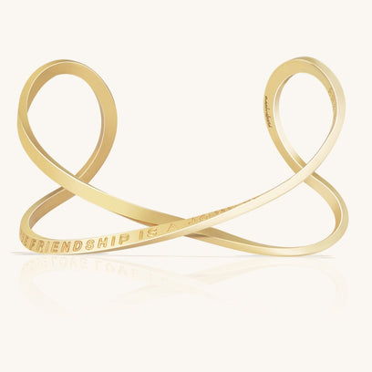A True Friendship Is A Journey Without An End - Infinity Mantra Bracelet - MantraBand