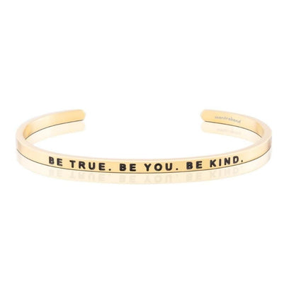 Be True. Be You. Be Kind. bracelet - MantraBand