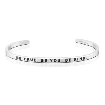 Be True. Be You. Be Kind. bracelet - MantraBand