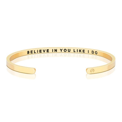 Believe In You Like I Do (within) bracelet - MantraBand