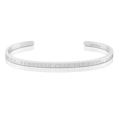 Braver, Stronger, Smarter bracelet - MantraBand