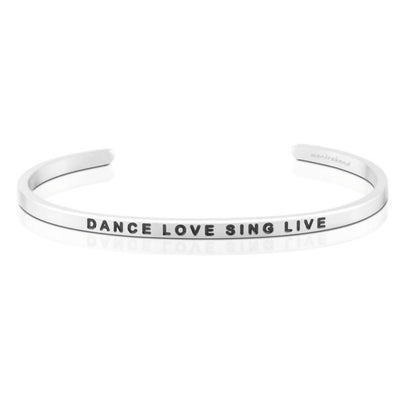 Dance Love Sing Live bracelet - MantraBand