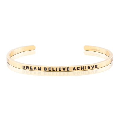 Dream Believe Achieve bracelet - MantraBand