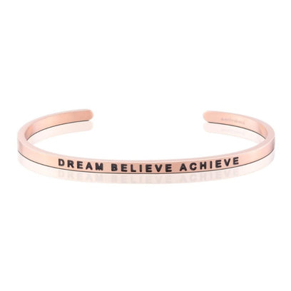 Dream Believe Achieve bracelet - MantraBand