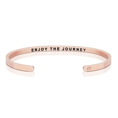 Enjoy The Journey - Within Hidden Message Inspirational Mantra Bracelet - MantraBand