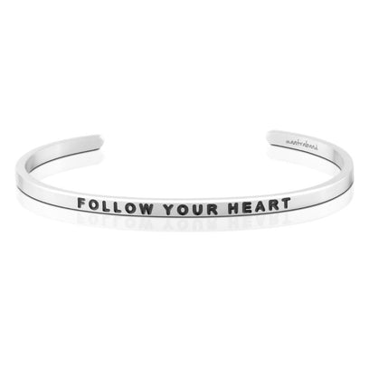 Follow Your Heart bracelet - MantraBand