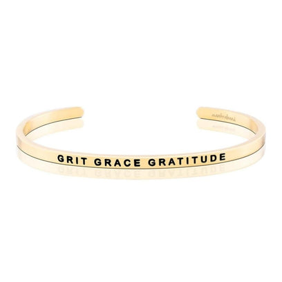 Grit Grace Gratitude bracelet - MantraBand