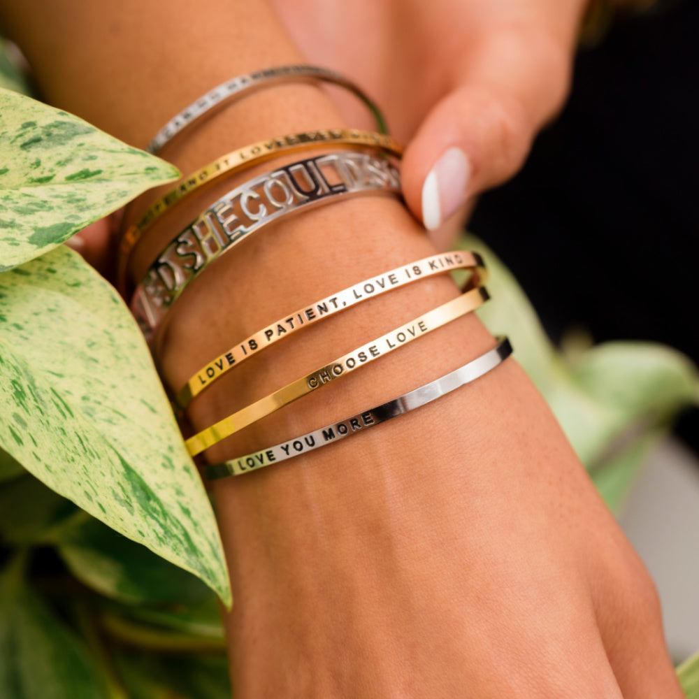 I Love You More bracelet - MantraBand