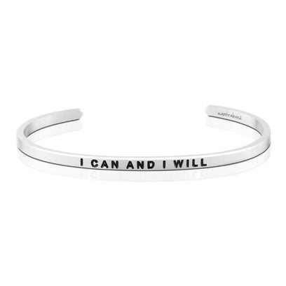 I Can and I Will bracelet - MantraBand