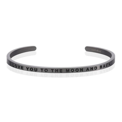 To The Moon And Back - Moon Gray bracelet - MantraBand