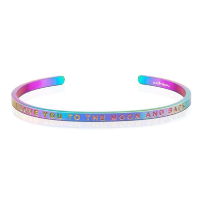 I Love You To The Moon And Back bracelet - MantraBand