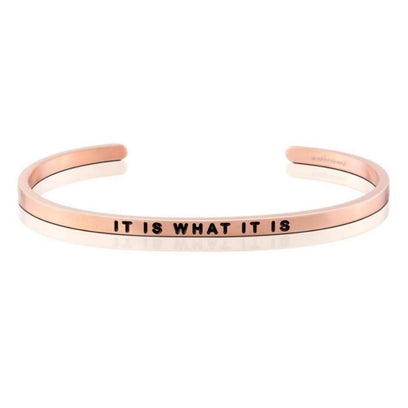 It Is What It Is bracelet - MantraBand