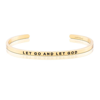 Let Go And Let God bracelet - MantraBand