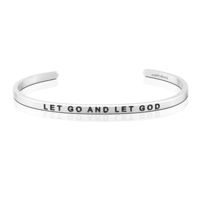 Let Go And Let God bracelet - MantraBand