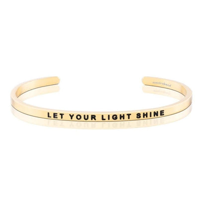 Let Your Light Shine bracelet - MantraBand